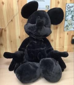 ア*ナ様 コストコ ミッキー ぬいぐるみ ブラック 約100cm ○295 - メルカリ