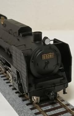 HOゲージ 天賞堂アダチ D52蒸気機関車 戦時型、メンテナンス済 - メルカリ