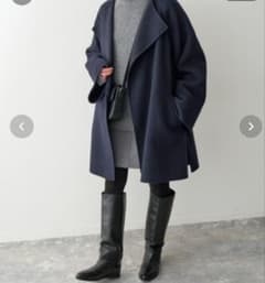 Spick & Span【110sリバーポンチョ風コート】36 - メルカリ