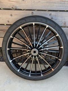 2024年ハーレーブレイクアウト純正ホイール前後フルセット タービン