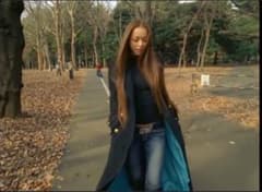 SLY 安室奈美恵 ベビドンコート ロングコート Aライン ブラック 復刻