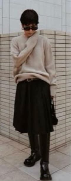 machatt タフタプリーツスカート - メルカリ