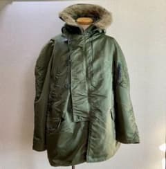 USA製 希少90s ALPHA INDUSTRIES アルファ N-3B L - メルカリ