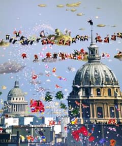 ヒロ・ヤマガタ】 パリスオーケストラ シルクスクリーン 山形博導 額装