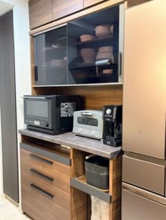 超美品】パモウナ食器棚SY 幅120cm 奥行50cm：発送2026年3月〜 - メルカリ