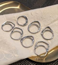 IOSSELLIANI イオッセリアーニ 8連リング パズルリング（7本のみ