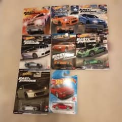 ホットウィール ワイルドスピード ブライアン号＋ジゼルZ＋シルビアS13
