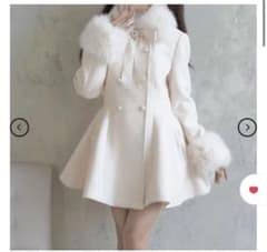 nogenkiファーフレアパールダブルコート - メルカリ