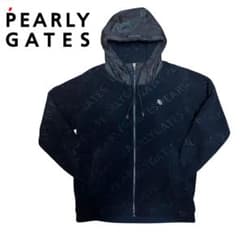 再出品値引中】PEARLY GATES ゴルフ用フリースジャケット ブラック