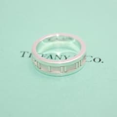 美品 Tiffany&Co. ティファニー アトラス シルバー リング 13号 - メルカリ