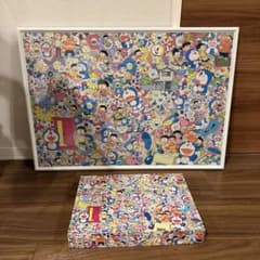 村上隆 ドラえもん展 額縁付き ジグソーパズル 1000ピース タカシ
