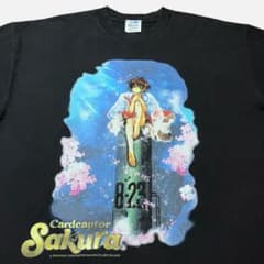 L】カードキャプターさくら アニメ Tシャツ 古着 - メルカリ