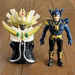 光戦隊マスクマン 地底王ゼーバ ＆ 地底王子イガム ソスビ2点 - メルカリ