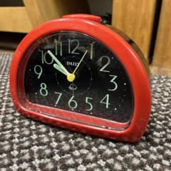昭和レトロ♪ DIALY 目覚まし時計 リズム時計 - メルカリ