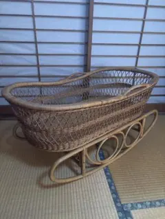 2026年最新】籐 ベビーベッドの人気アイテム - メルカリ