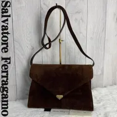 2026年最新】フェラガモ スエード ショルダーバッグの人気アイテム