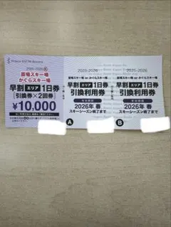 2026年最新】苗場スキーリフト券の人気アイテム - メルカリ