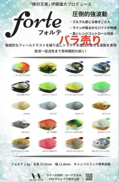 2026年最新】ベルベットアーツ フォルテ 1.8gの人気アイテム - メルカリ