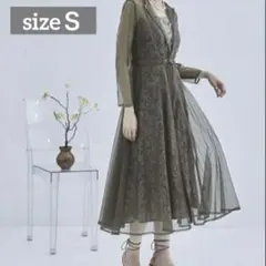 2026年最新】幾何学チュールジャガードワンピースの人気アイテム