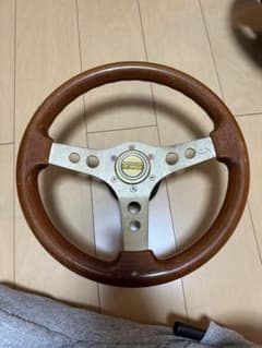 た*ん様 ジャンク O.B.A. オバ ステアリング ホイール ハンドル オバハ