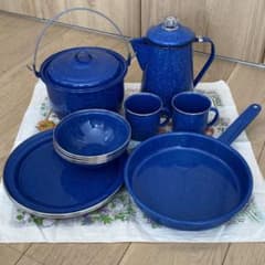 GSI ジーエスアイパイオニアホーロー 食器セット（※12点セット）