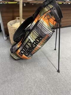 スコッティ キャメロン ワンダー セラぺ グリーン&オレンジ スタンドバッグ