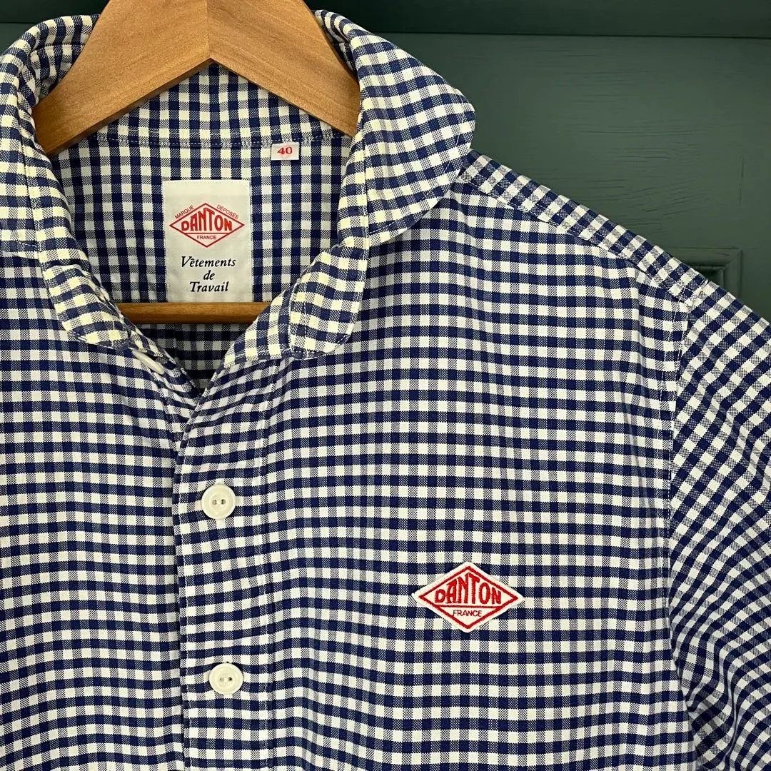 2026年最新】DANTON(ダントン)/ギンガムチェックプルオーバーの人気