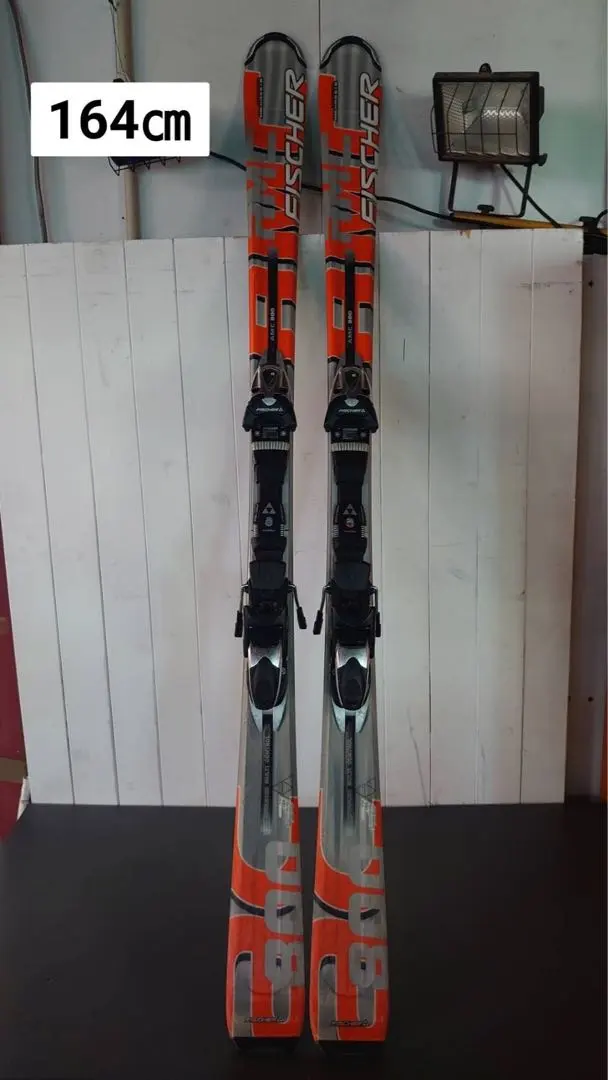 FISCHER フィッシャー AMC 164cm ＆ ポールFISCHER フィシャー AMC 800