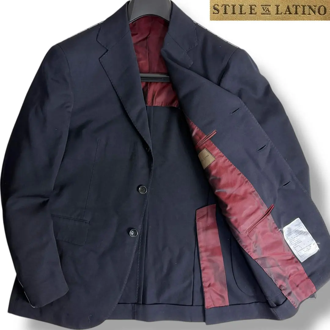 2026年最新】Stile Latino カラー：ネイビー系 テーラードジャケットの