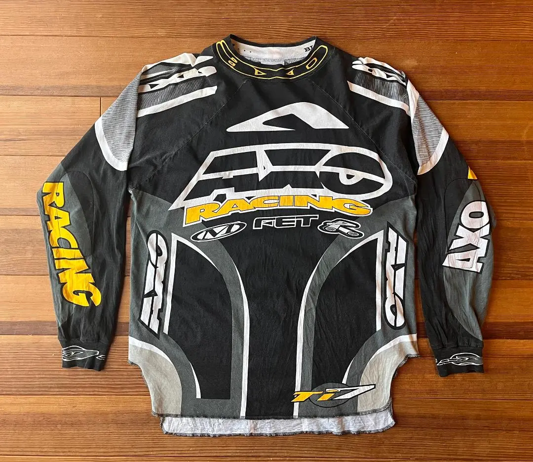 希少AXO エンデューロジャケット アクソー黒/赤/白