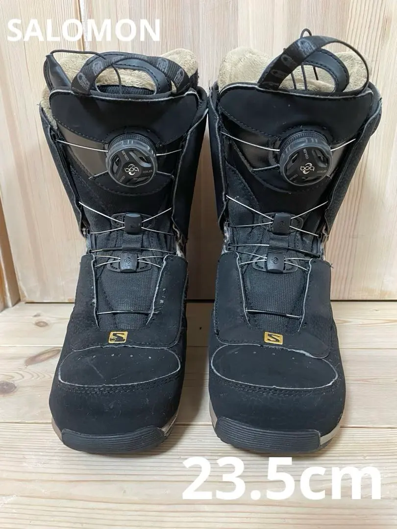 Salomon Lily 8.5 スノーボードブーツ (ブラウン)