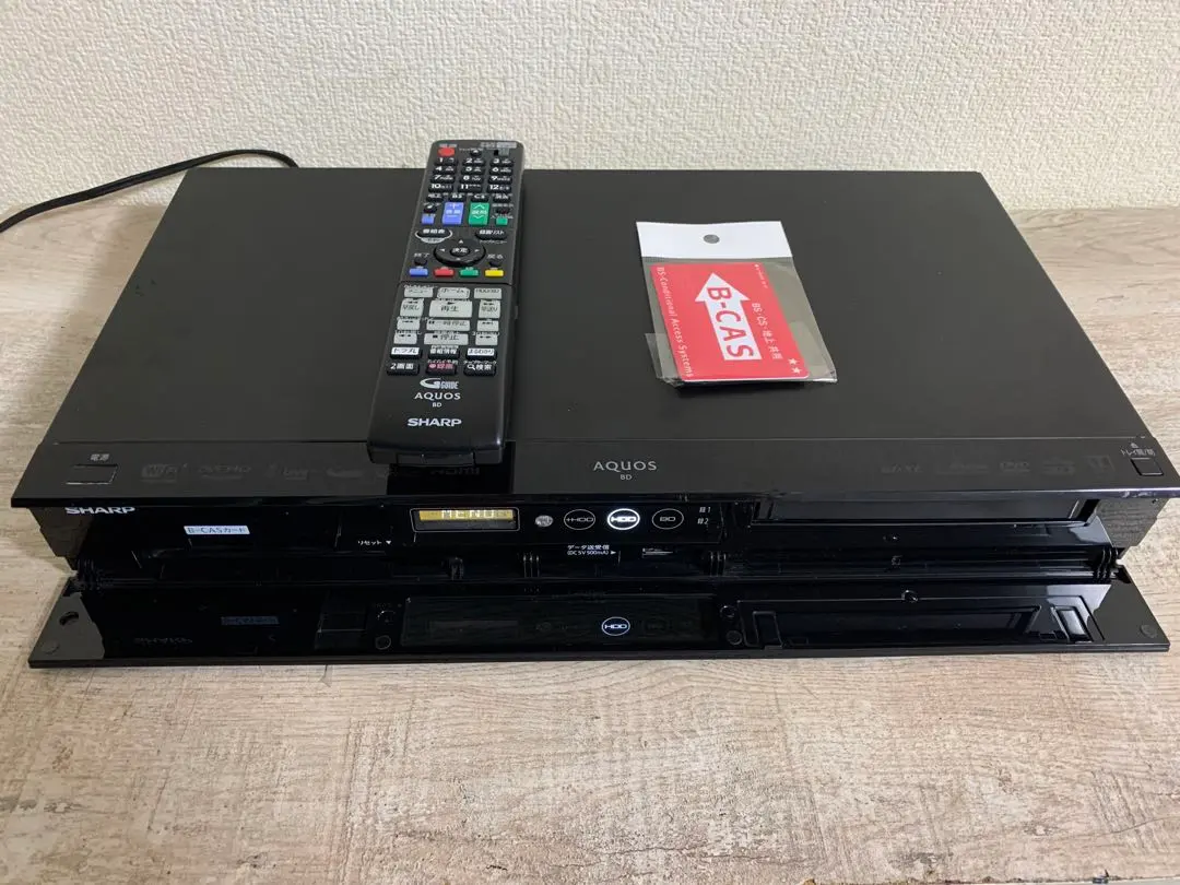 2026年最新】シャープ AQUOS ブルーレイレコーダー 1TB 2チューナー BD