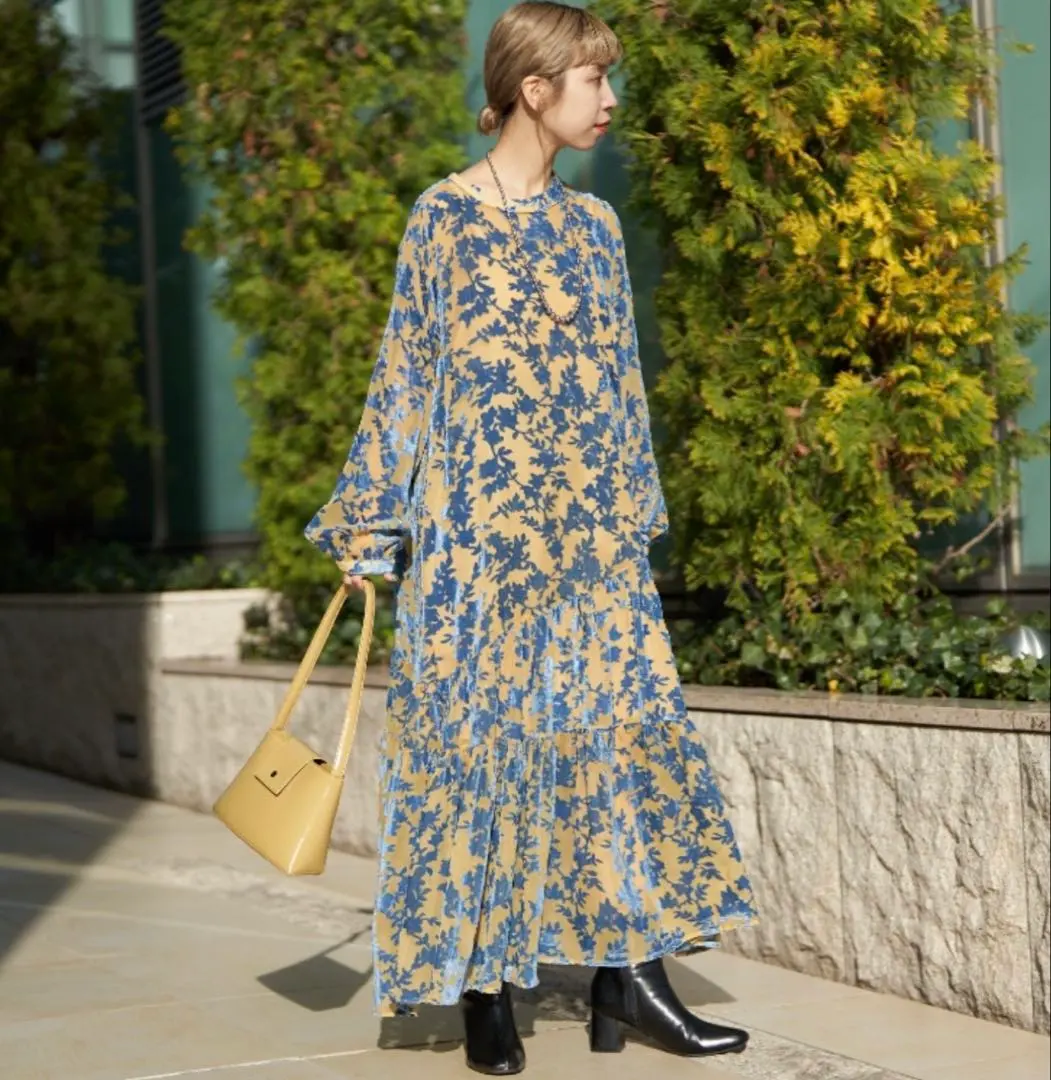 2026年最新】CIAOpAniC ベロアフラワーティアードワンピースの人気