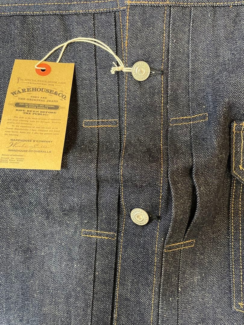 【正月セール】ウェアハウスDSB2001XXサイズ44 1936年モデルTバック