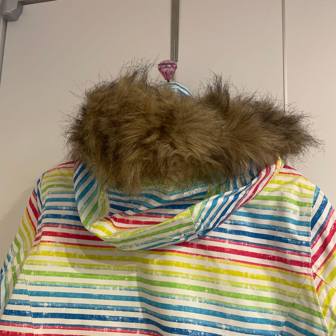 美品★ROXY スノーボードウェア XS 上下セット★ベルト付き★クリーニング済