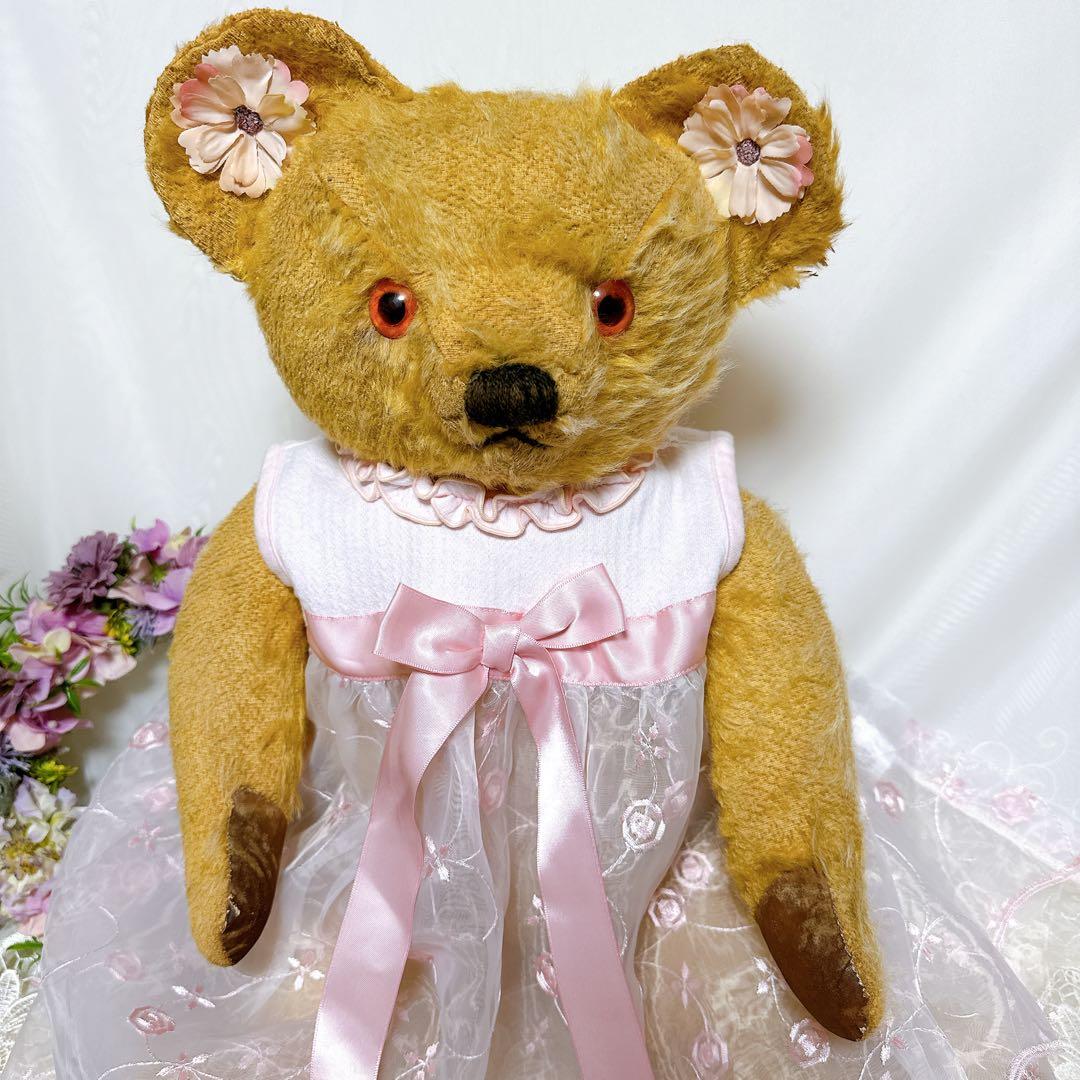 うめりんご 様　❤️特大❤️アンティークチャドバレーベア　テディベア