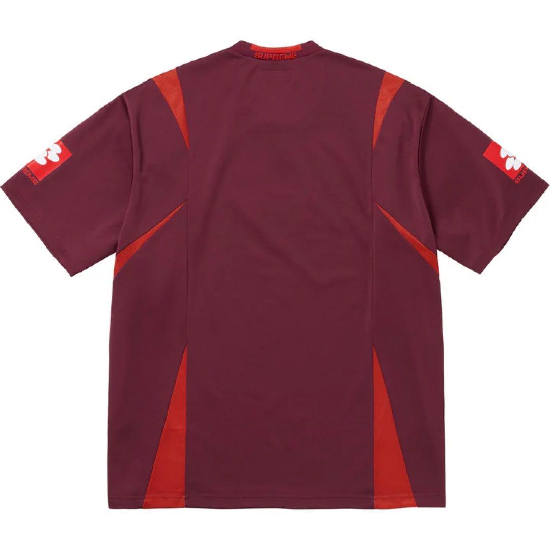 ウェア Supreme Crest Soccer Jersey \"Maroon\"