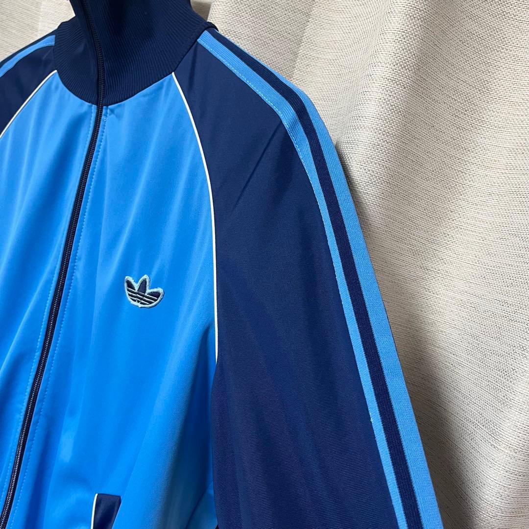 【美品】ヴィンテージ アディダス adidas トラックジャージ 万国旗タグ