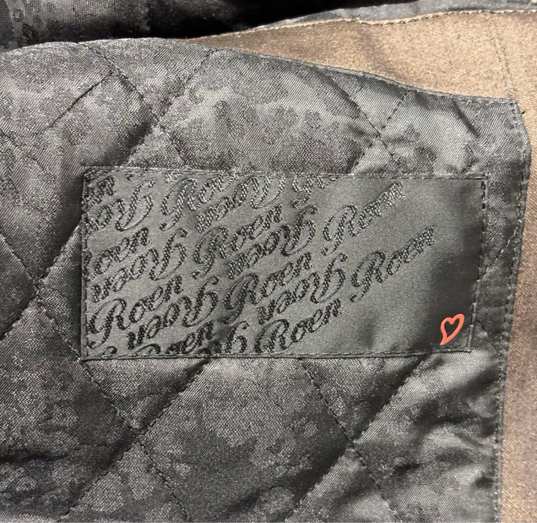 ジャケット・アウター archive roen waxed leopard mods coat y2k