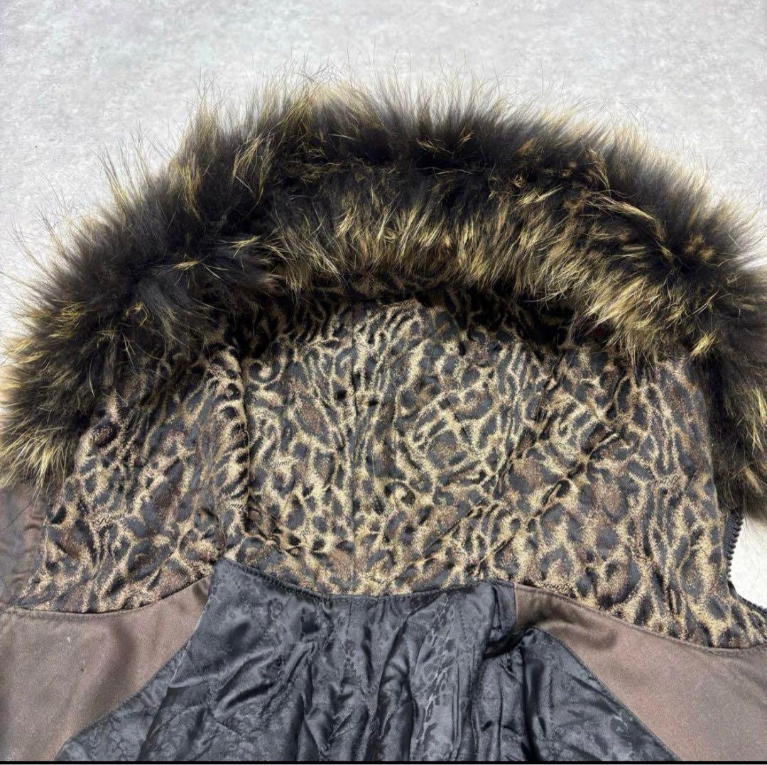 ジャケット・アウター archive roen waxed leopard mods coat y2k