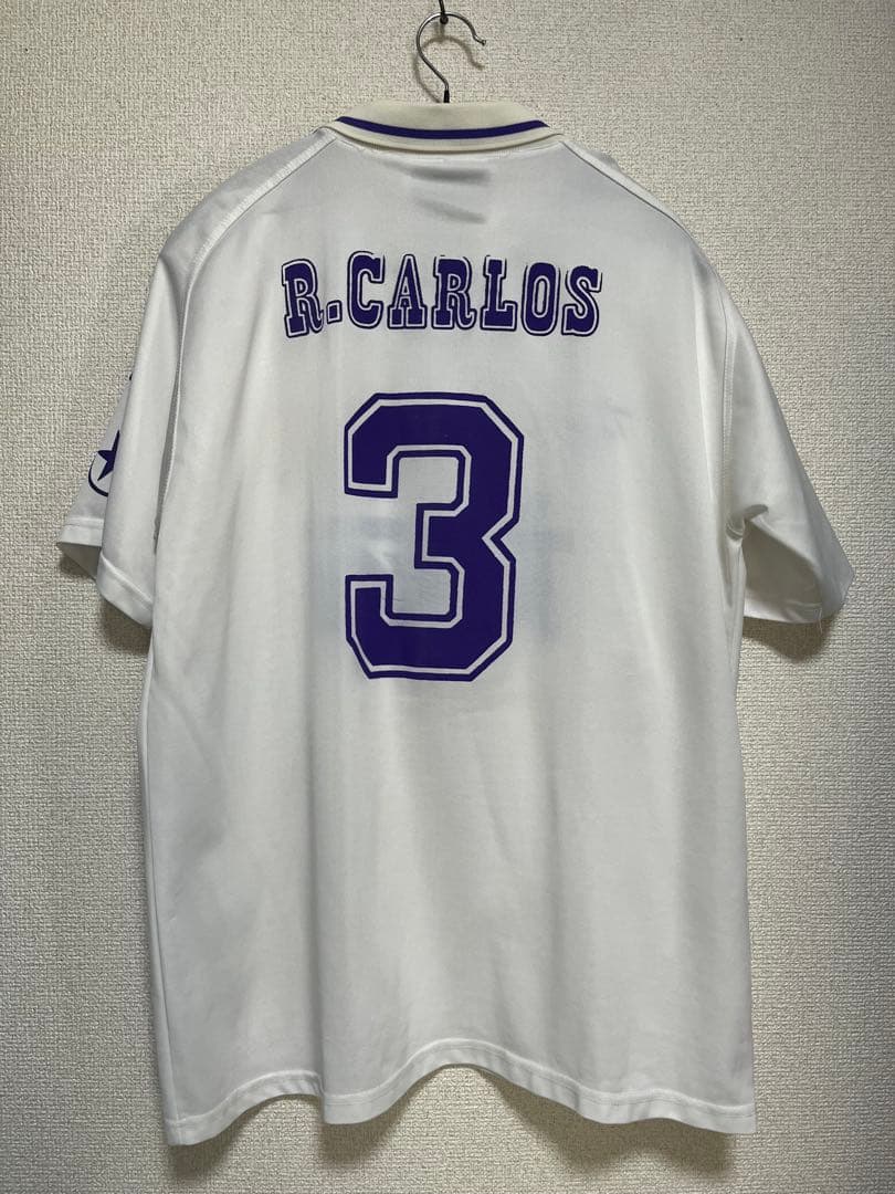 Real Madrid R.Carlos 背番号3 シャツ ロベルト・カルロス