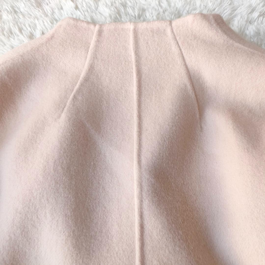 アンクレイヴ ウールリバーロングコート ベルト ベルテッドコート 1 ピンク 1