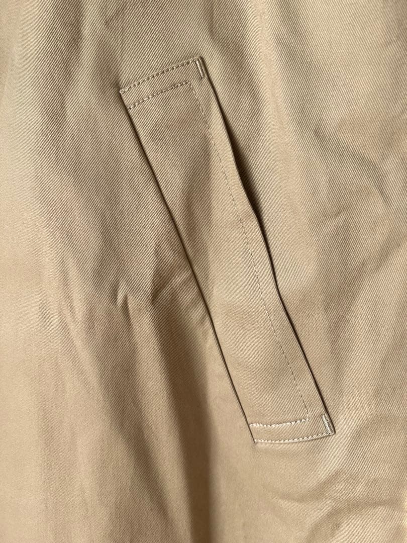 ぷ*ん様 コンジェ ペイエ アデュー トリステス　ベージュ ロングコート　ライナ