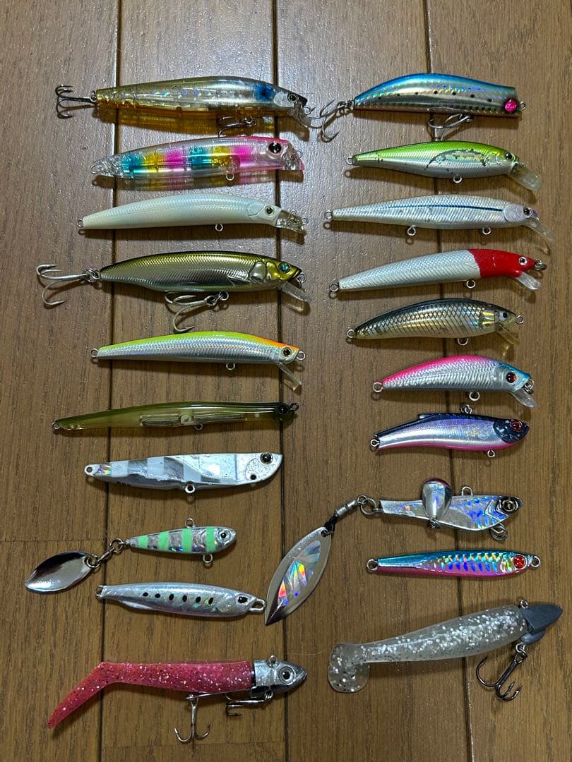 t*e様 シーバスルアー20個セット まとめ売り　ダイワ　シマノ他