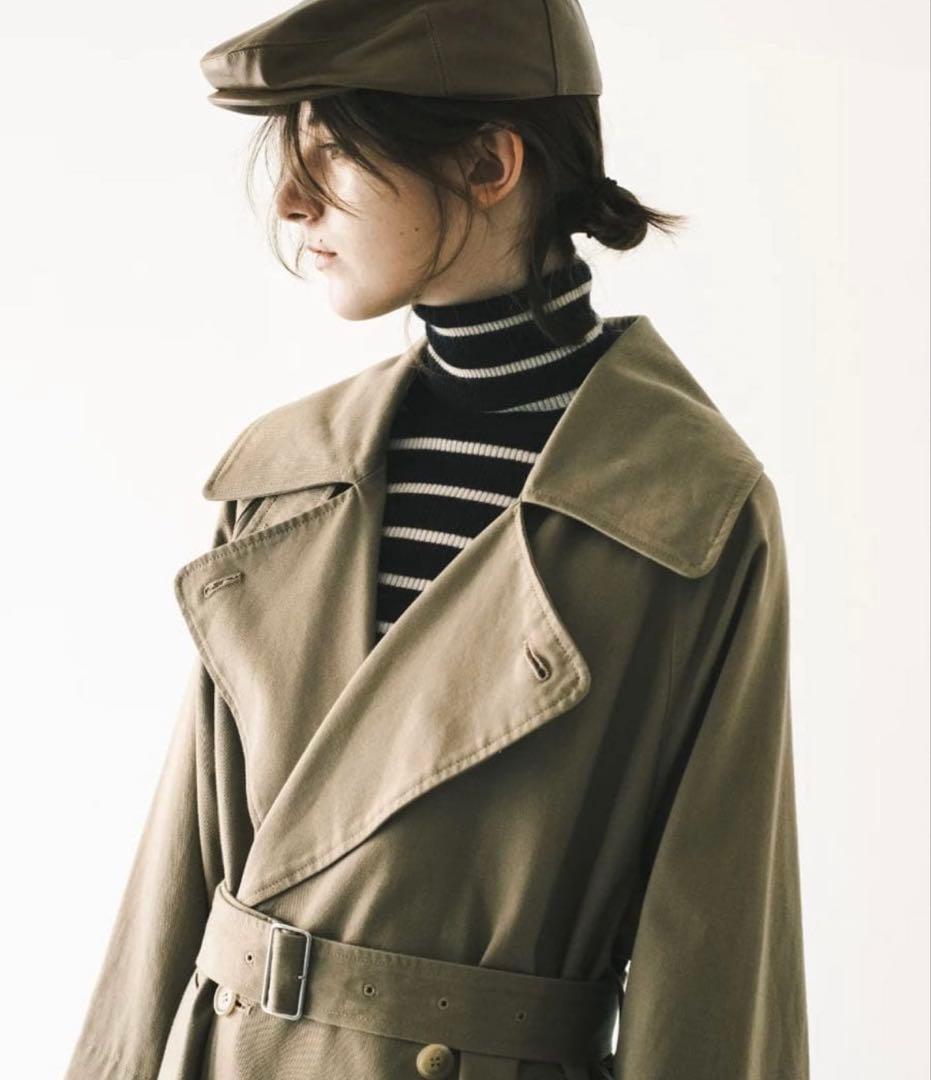 【foufou】 La Rotonde '19 ラロトンド トレンチコート