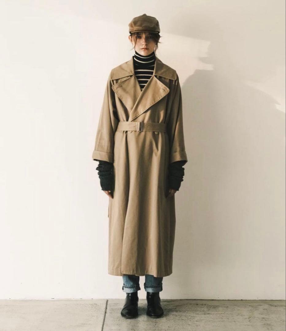 【foufou】 La Rotonde '19 ラロトンド トレンチコート