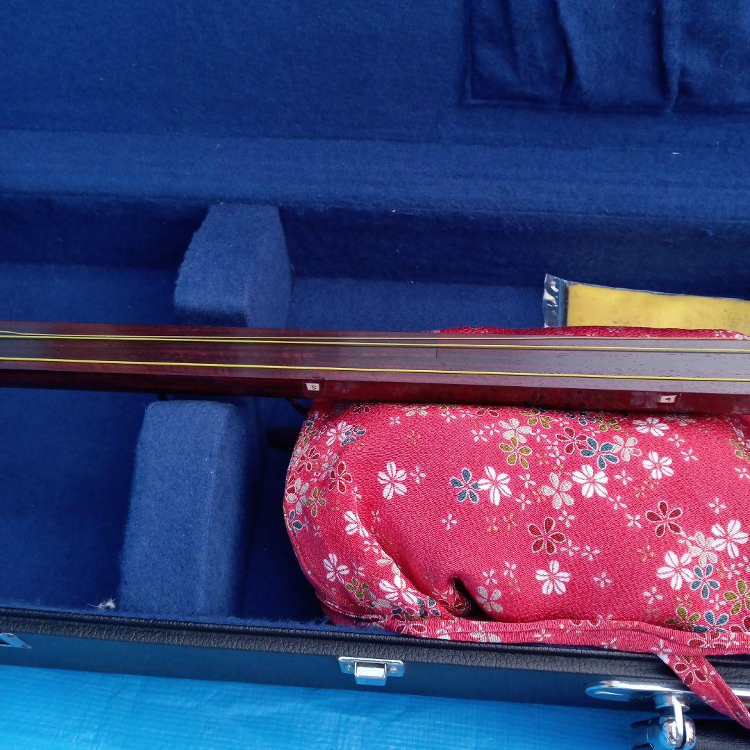 三味線 ケース付 a-3