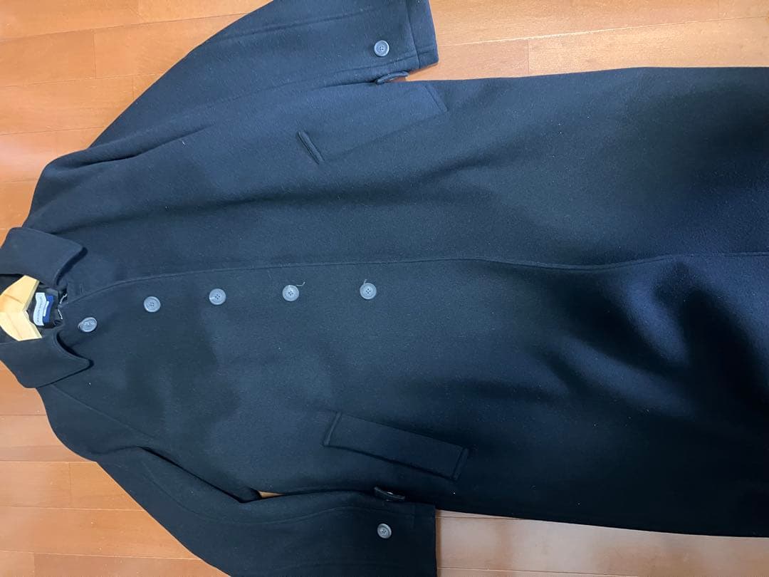 メゾンスペシャル SUPER120Sカシミヤ混プライムオーバーステンカラーコート