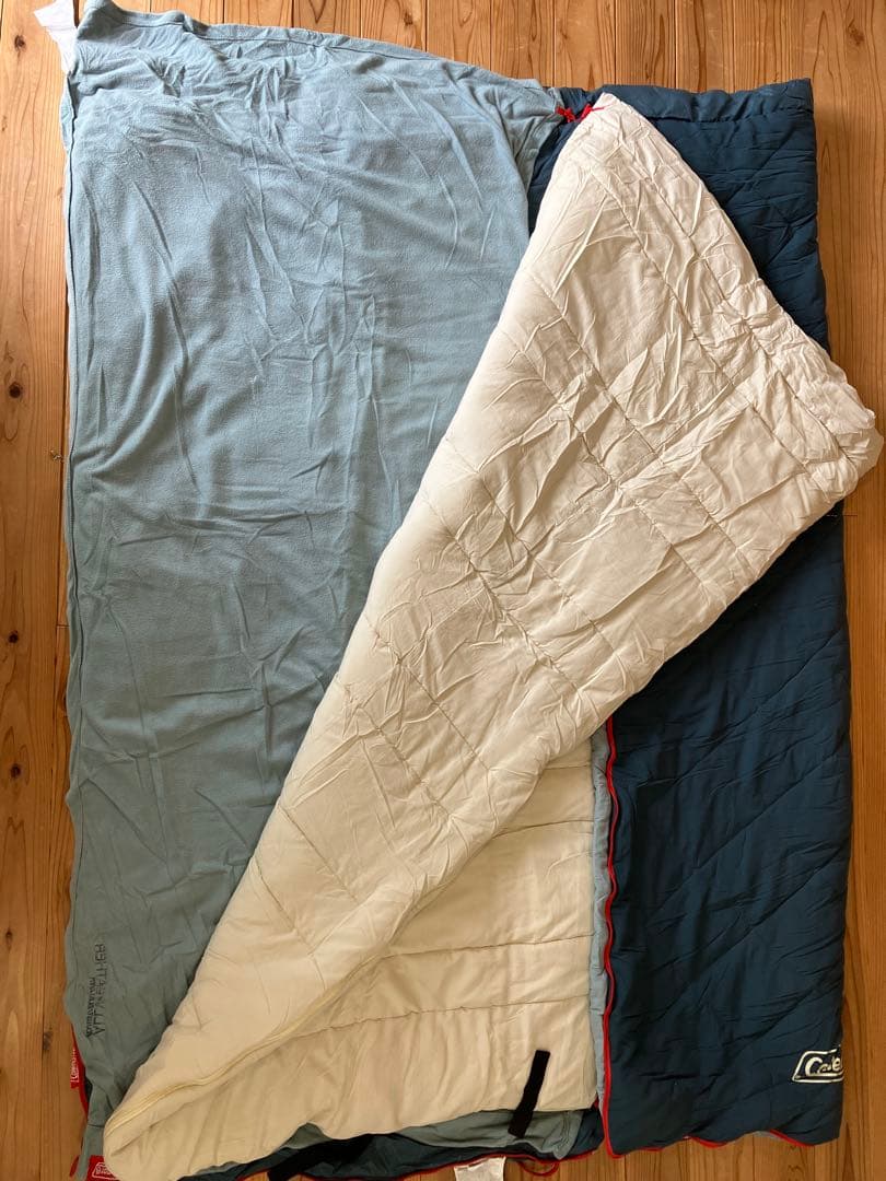 コールマン マルチレイヤースリーピングバッグ オールシーズン対応 ファミリー向け