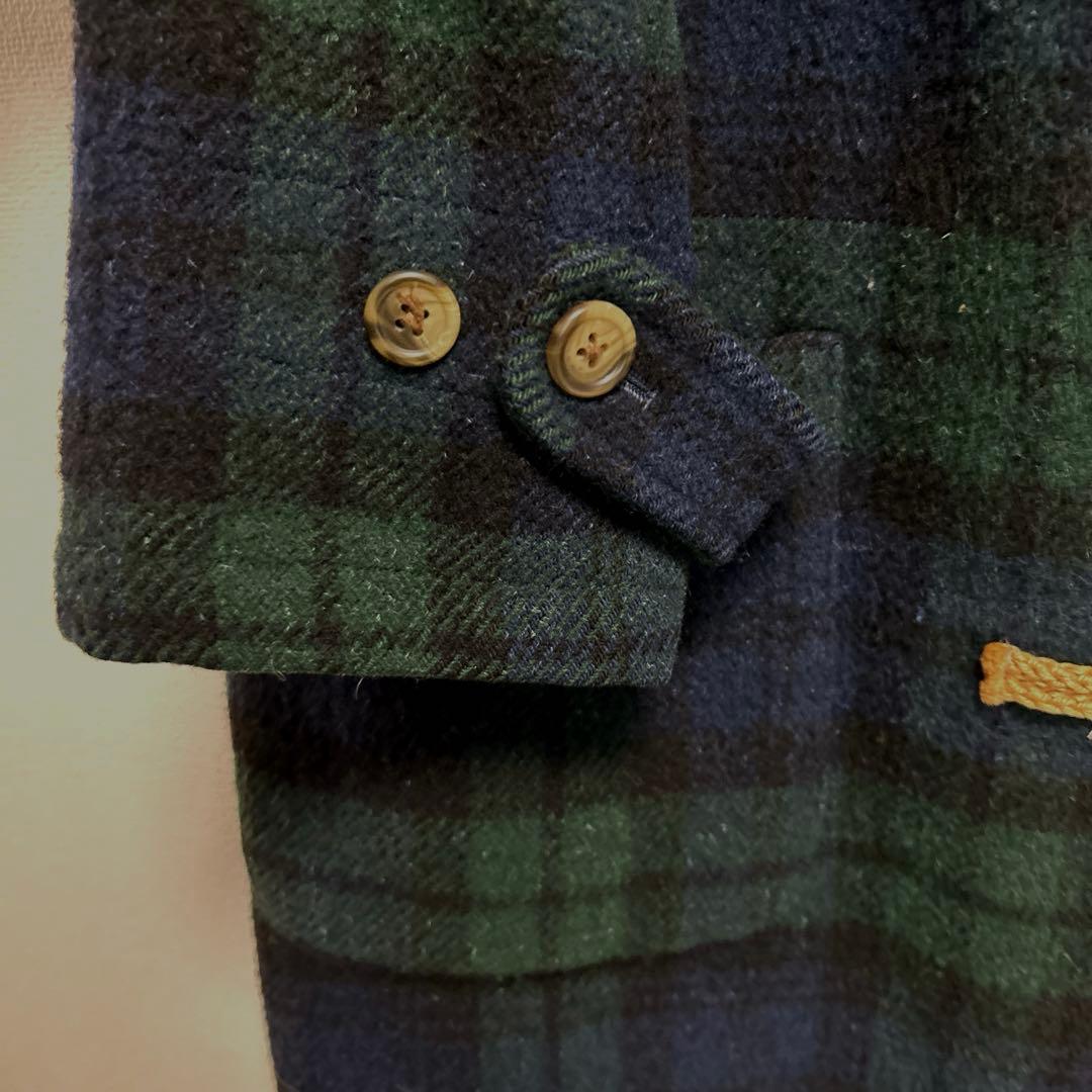 最終値下げ❗️Polo by RalphLauren★チェック☆ダッフルコート